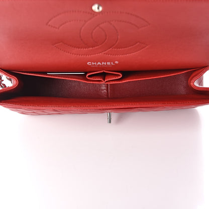 Chanel Caviar Quilted Jumbo Double Flap Red 7 of 10