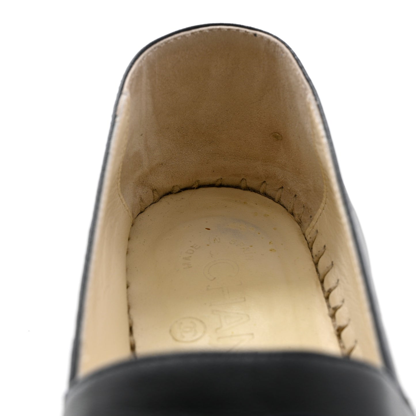 Lambskin CC Espadrilles 39 Dark Navy