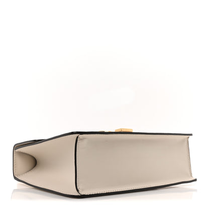 Gucci Calfskin Small Sylvie Shoulder Bag Off White 4 of 10