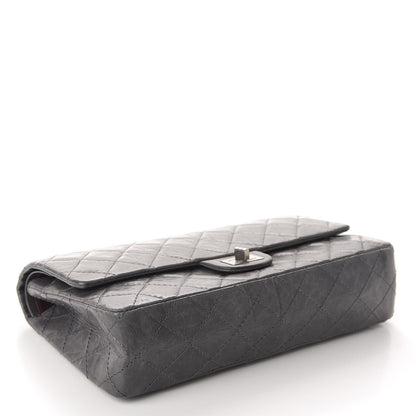 Chanel Aged Calfskin Quilted 50th Anniversary 2.55 Reissue 227 Flap Grey 4 of 11