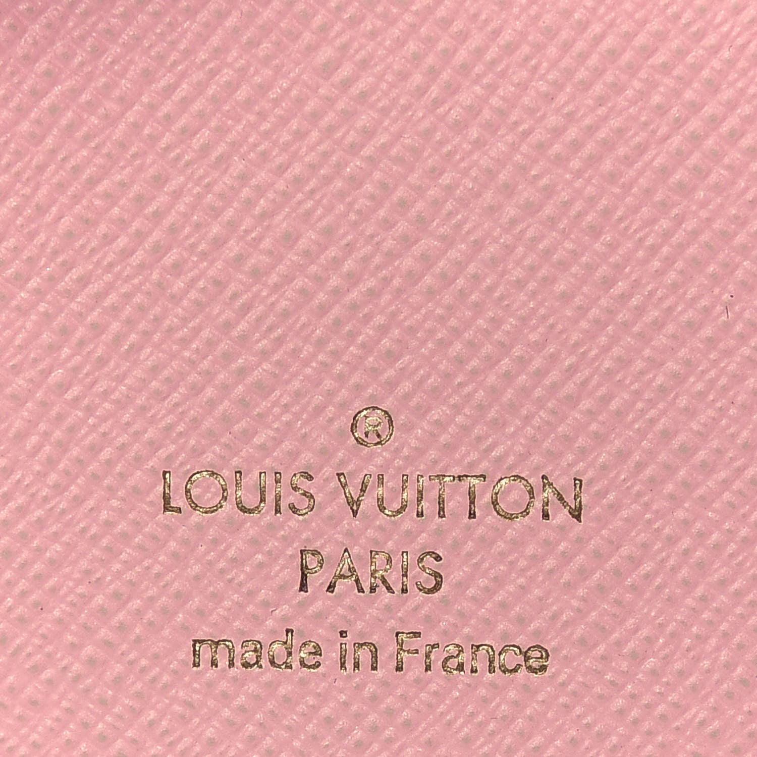 Louis Vuitton Damier Azur Zoe Wallet Rose Ballerine 7 of 12
