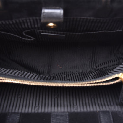 Fendi Vitello Elite Medium 2Jours Tote Black 5 of 8