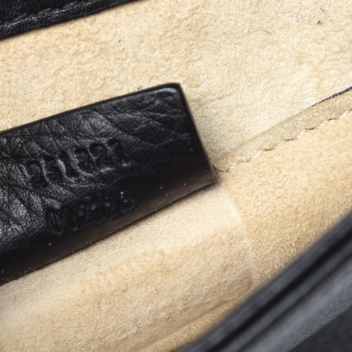 Pebbled Calfskin Small 1973 Chain Shoulder Bag Black