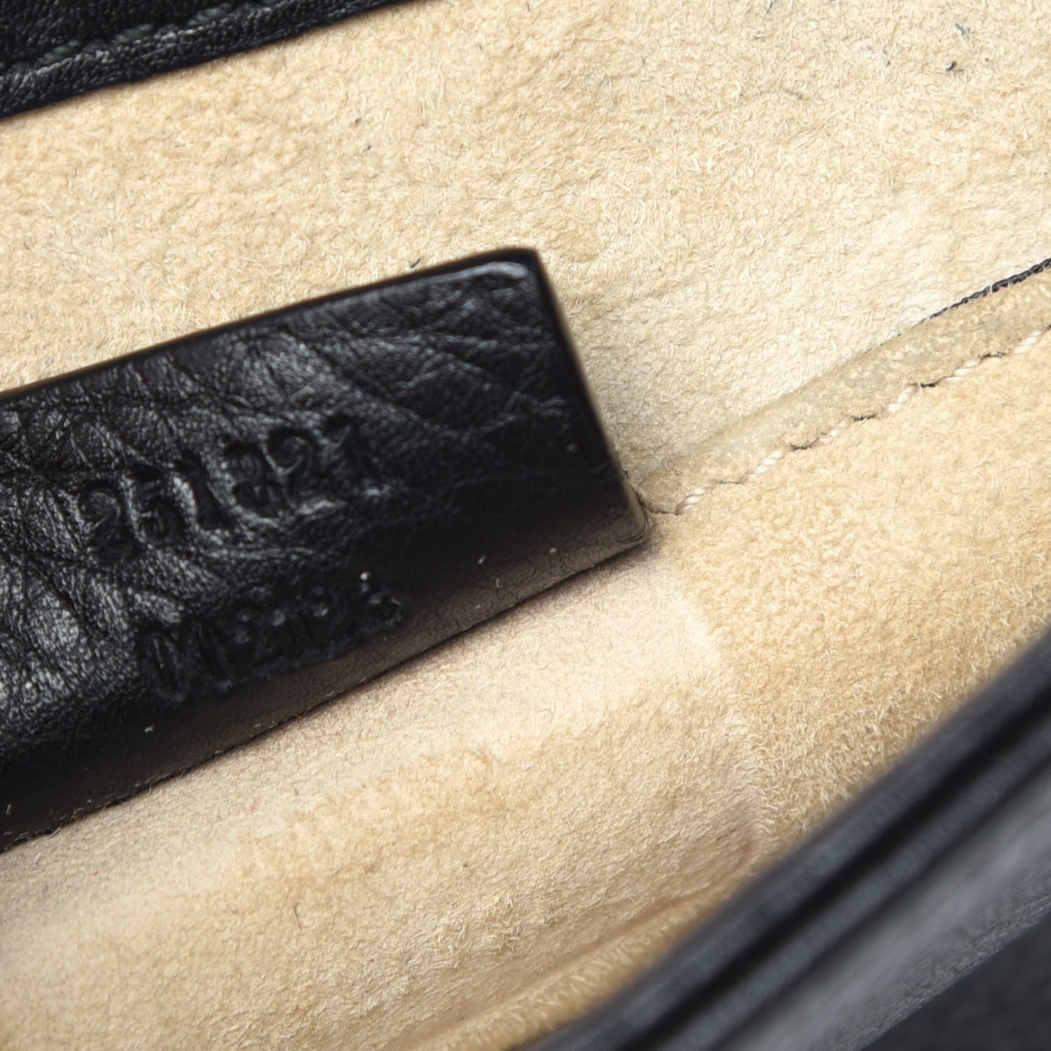 Gucci Pebbled Calfskin Small 1973 Chain Shoulder Bag Black 6 of 11