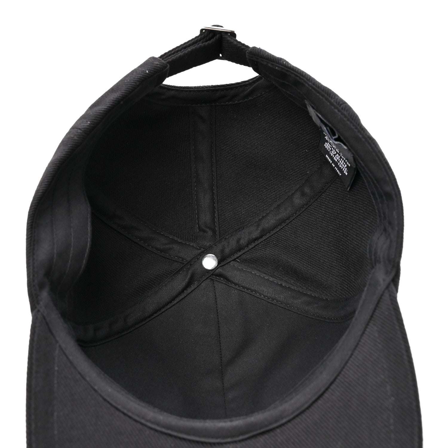 Chanel Cotton CC Cap Hat Black White 7 of 8