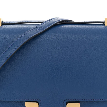 Hermes Chevre Mysore Constance 18 Bleu France 8 of 11