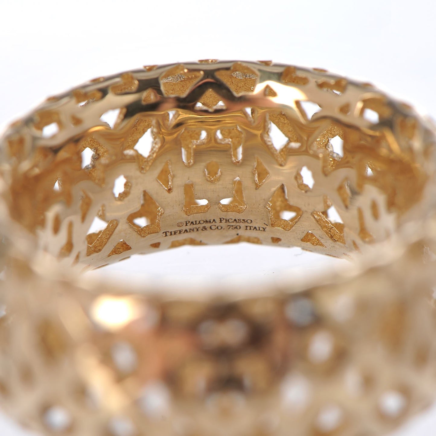 18K Yellow Gold Paloma Picasso Marrakesh Ring 52 6
