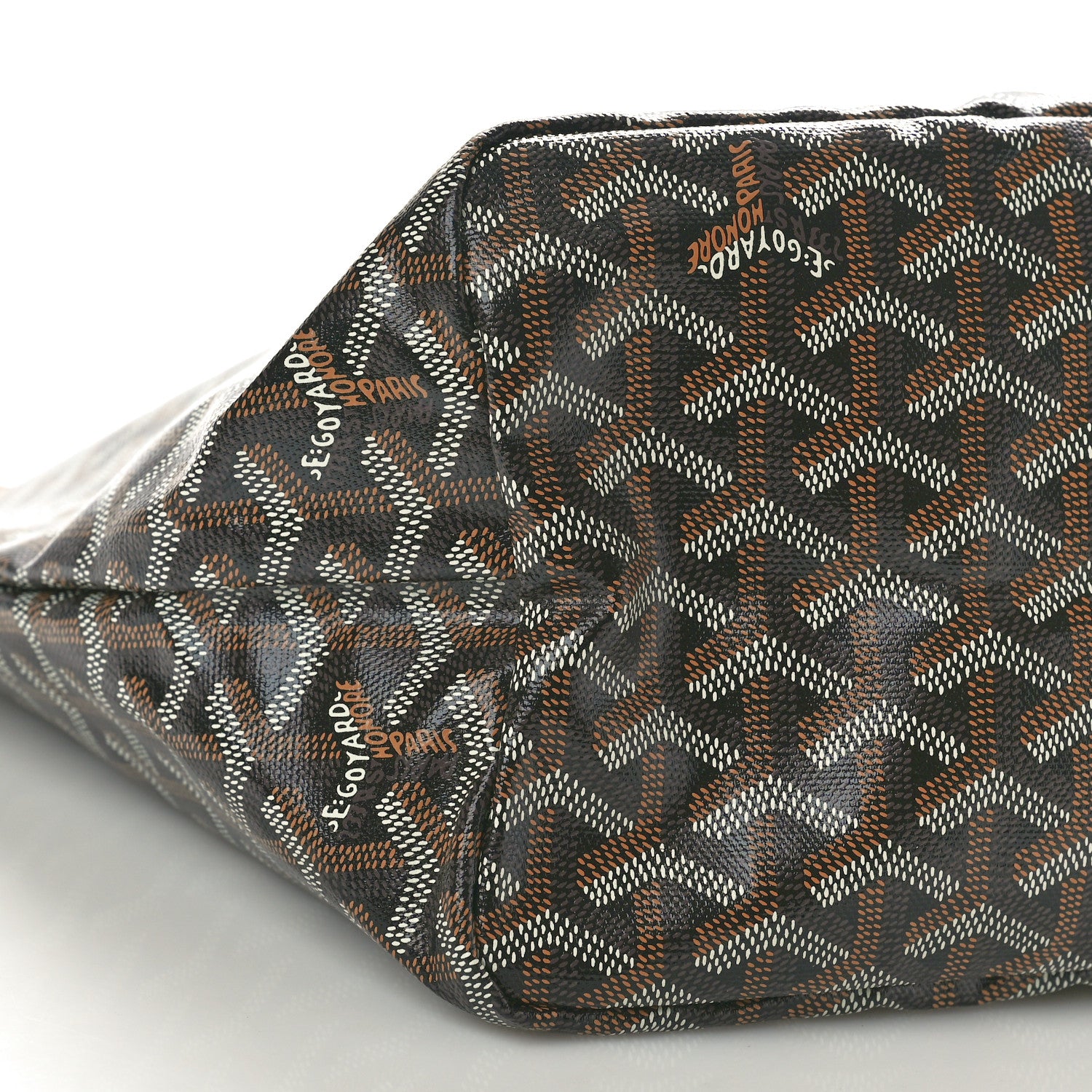 Goyard Goyardine Saint Louis PM Black Gold 9 of 10