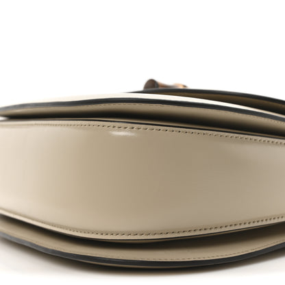 Gucci Boarded Dyana Lux Calfskin Web Medium Bamboo 1947 Top Handle Bag Oatmeal 9 of 9