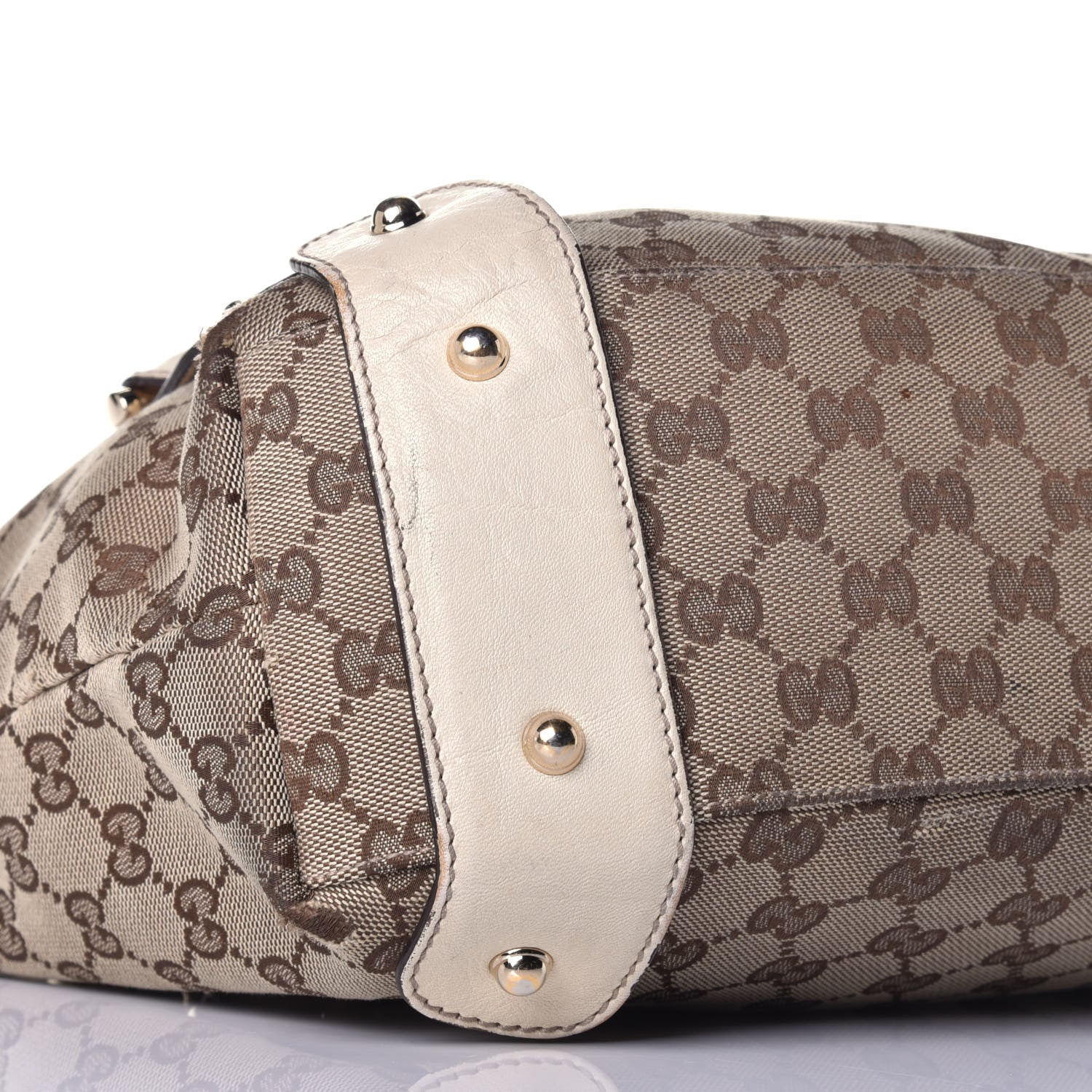 Gucci Monogram Small Pelham Shoulder Bag Off White 7 of 10