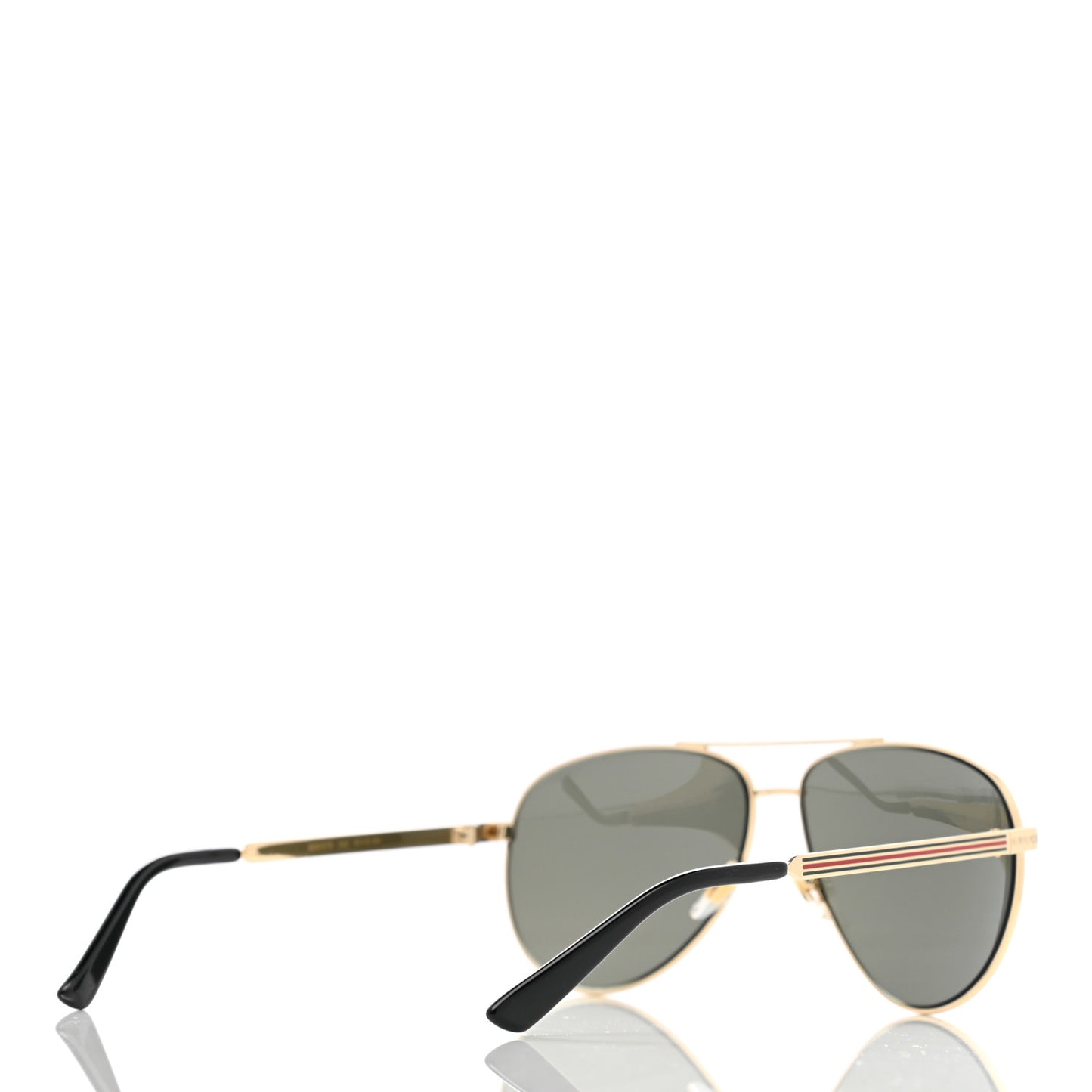 Web Aviator Sunglasses GG0137S Gold Black