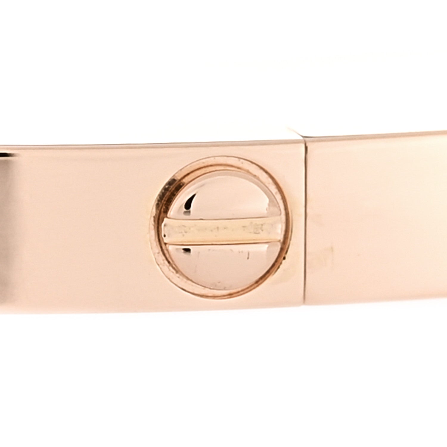 Cartier 18K Pink Gold 10 Diamond Small LOVE Bracelet 17 6 of 8