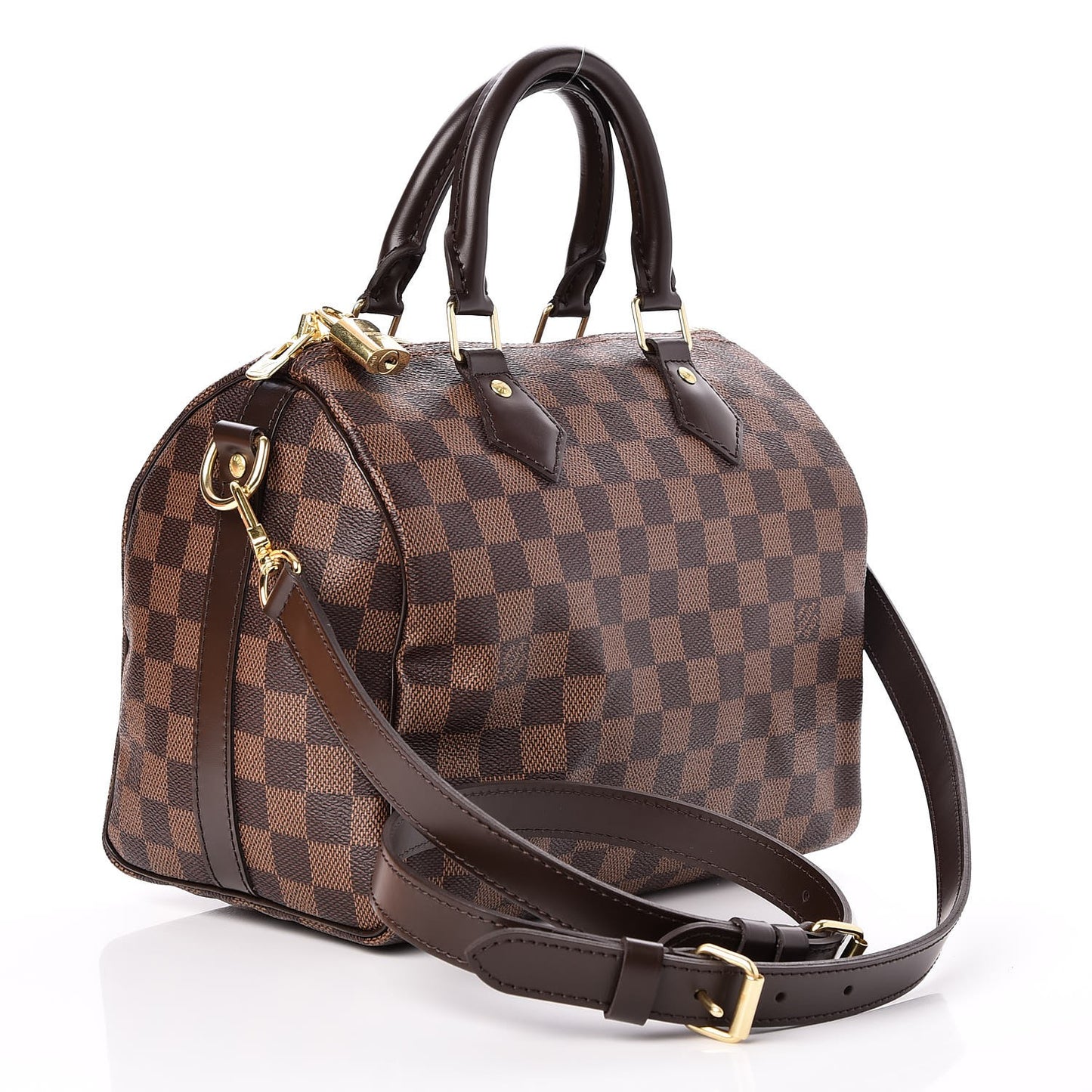 Damier Ebene Speedy Bandouliere 25