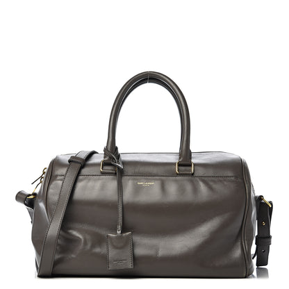 Saint Laurent Calfskin Classic Duffle 6 Earth 1 of 13