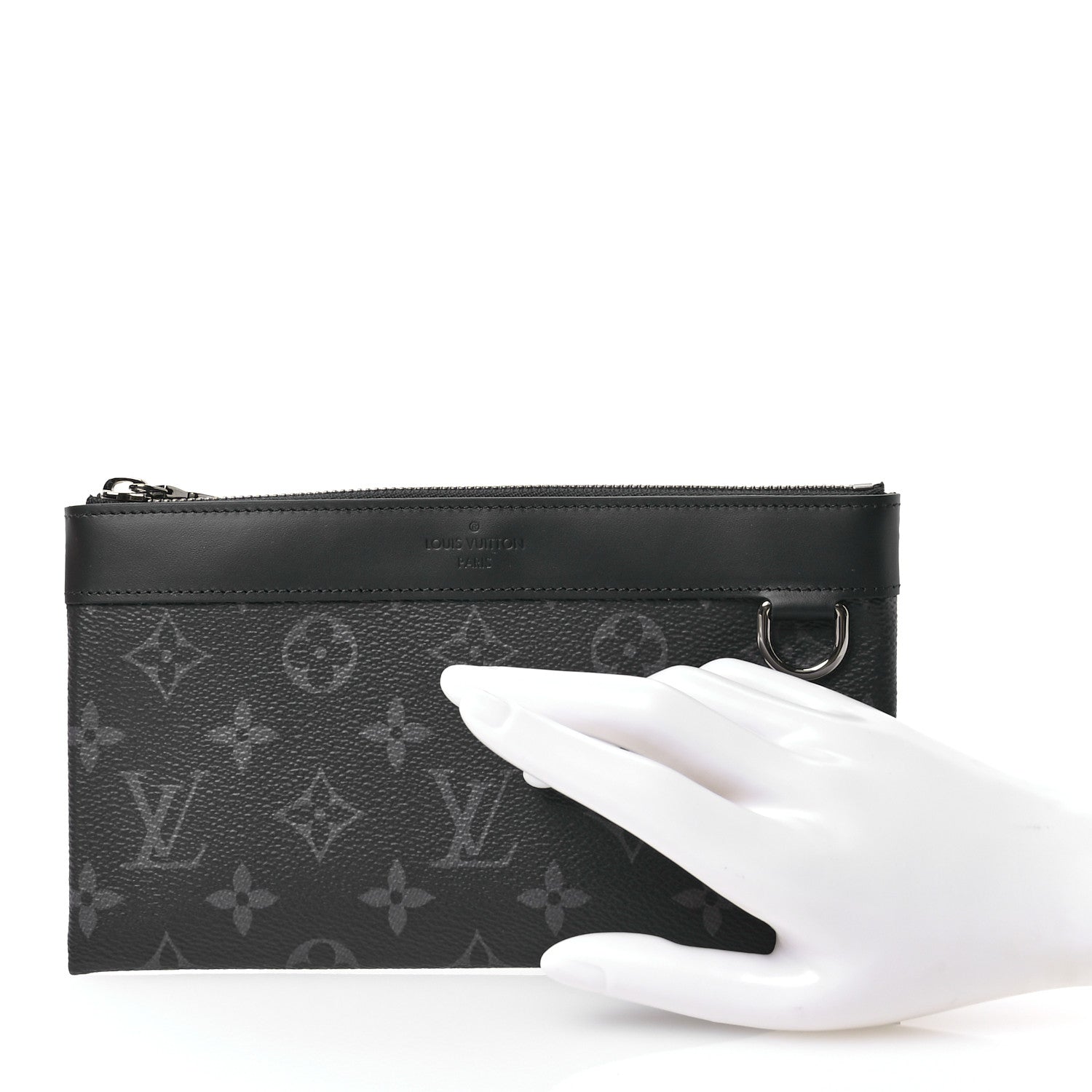 Louis Vuitton Monogram Eclipse Discovery Pochette 2 of 8