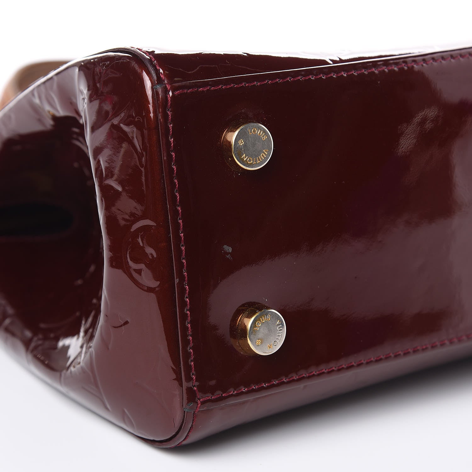 Louis Vuitton Vernis Brea MM Rouge Fauviste 8 of 14