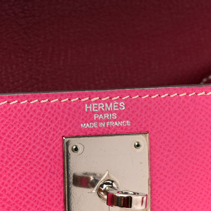 Hermes Epsom Candy Kelly Retourne 28 Rose Tyrien Tosca 6 of 21