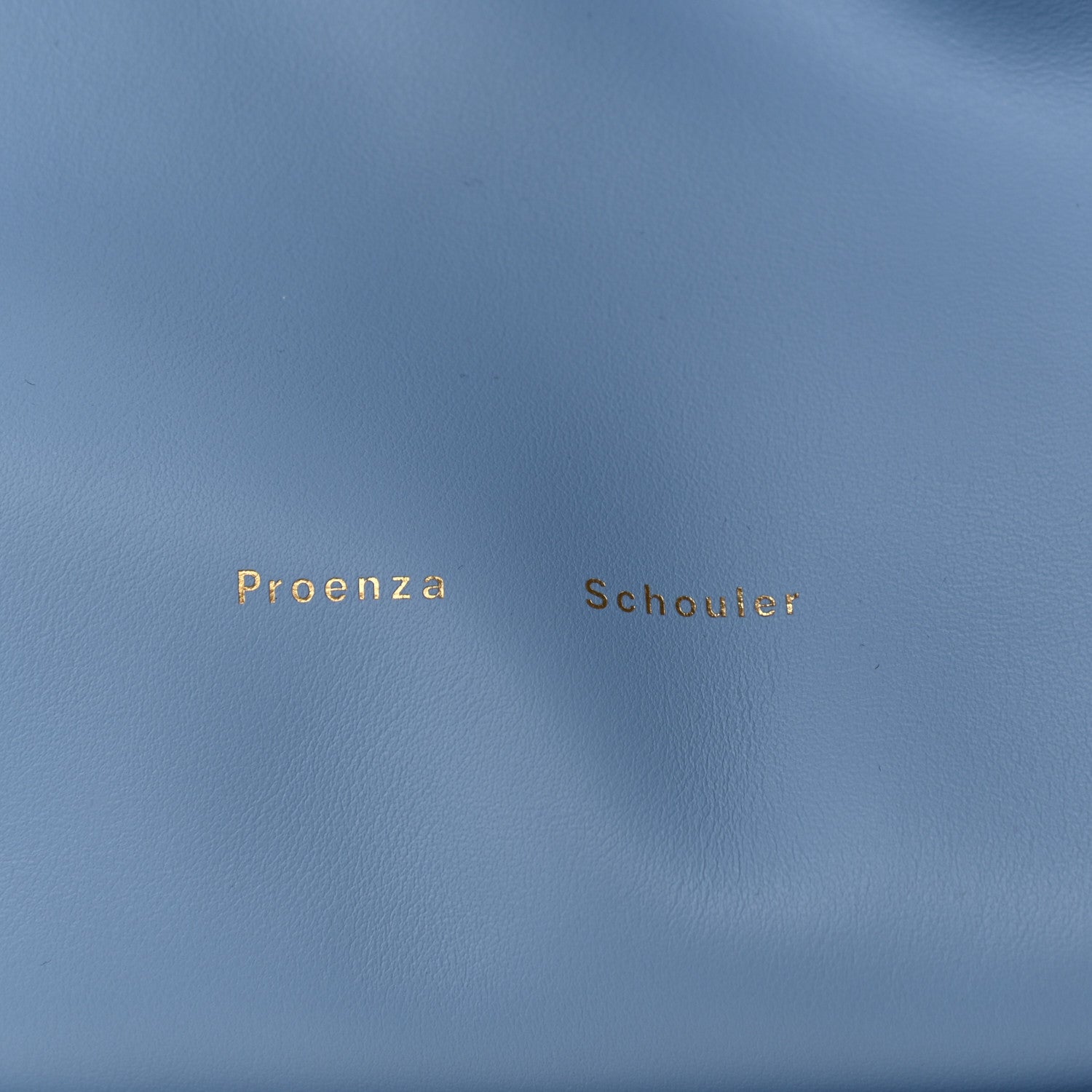 Proenza Schouler Calfskin Large Ruched Tote Sky Blue 6 of 10