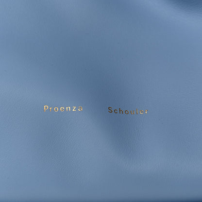 Proenza Schouler Calfskin Large Ruched Tote Sky Blue 6 of 10