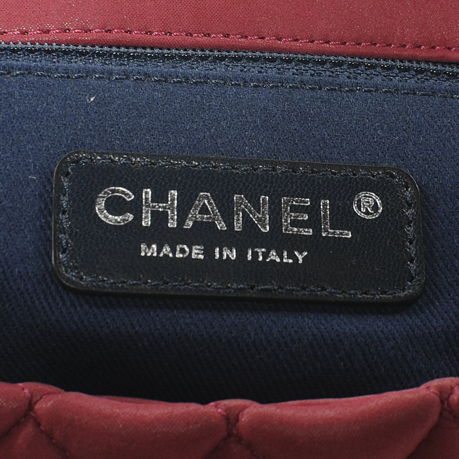 Chanel Iridescent Calfskin Small New Bubble Quilt Flap Fuchsia 7 of 9