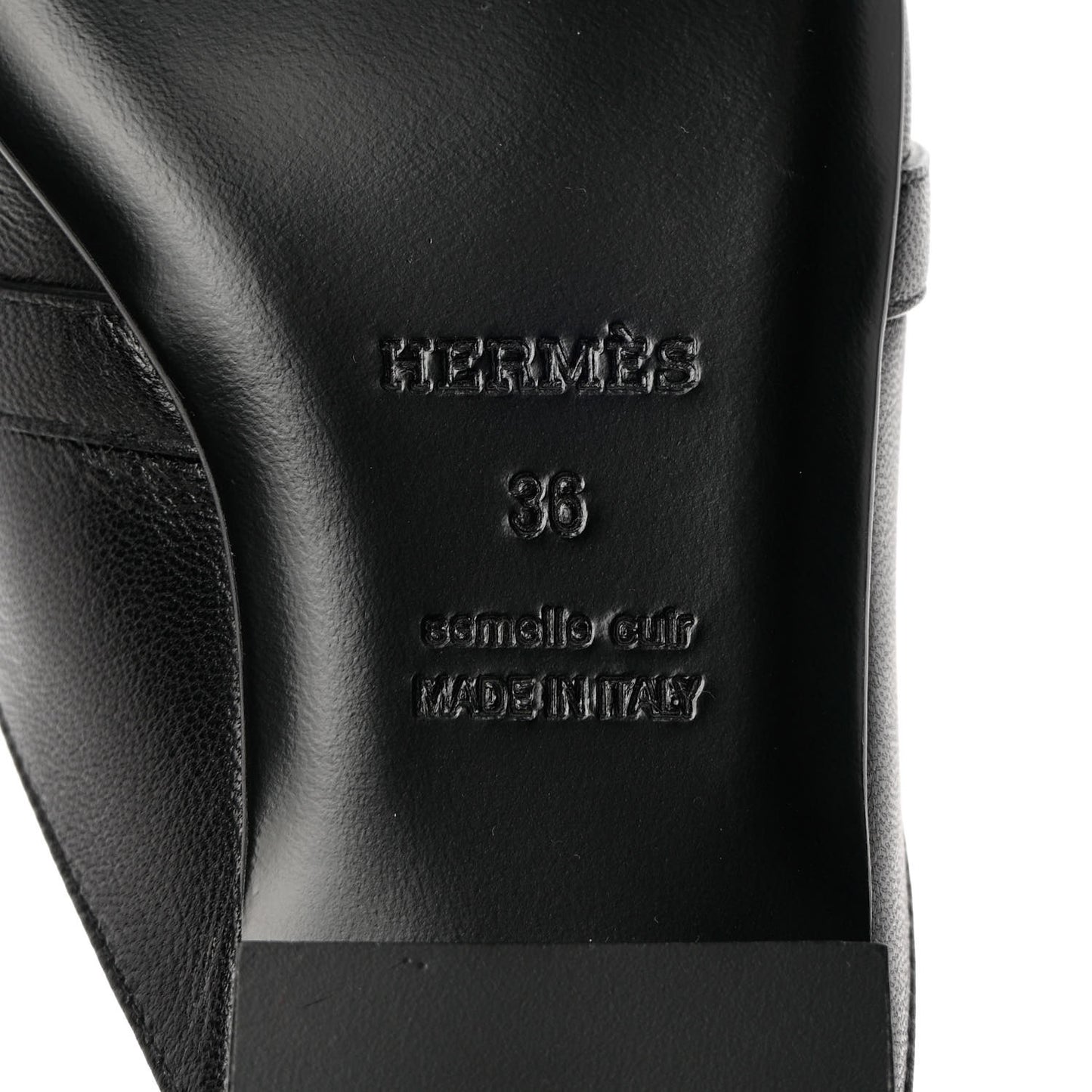 Goatskin Oz Mules 36 Black