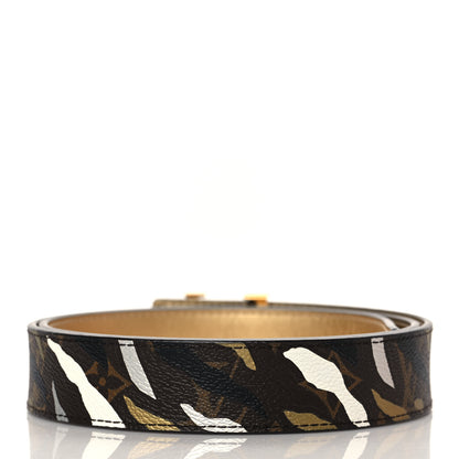 Louis Vuitton X LOL Monogram Belt 85 34 Gold Silver 3 of 8