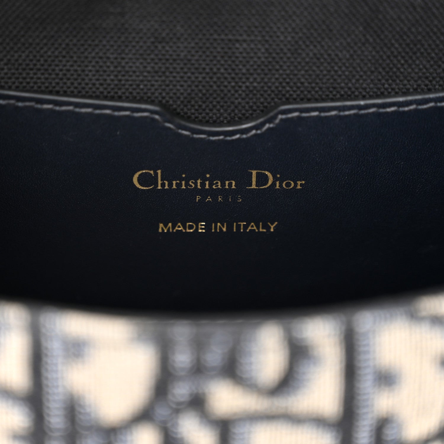 Christian Dior Oblique Medium Bobby Flap Blue 5 of 9