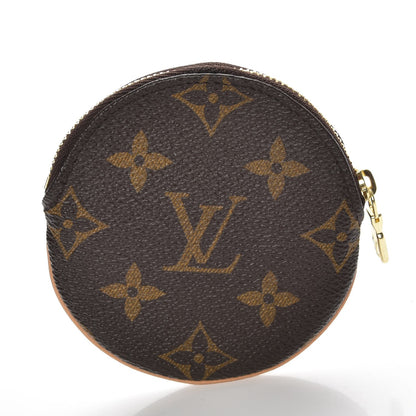 Louis Vuitton Monogram Round Coin Purse 3 of 6