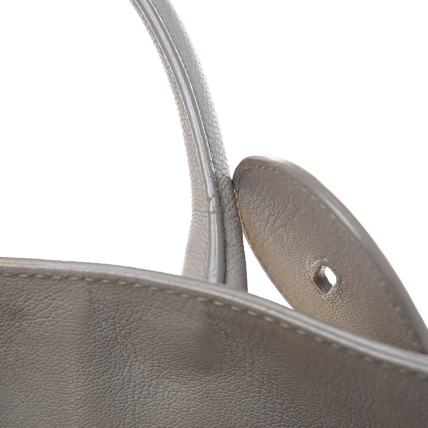Canvas Chevre Lune MM Cream Grey