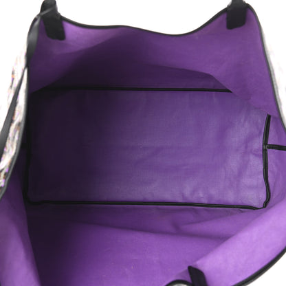 Goyard Goyardine Saint Louis Claire Voie GM Black Purple 6 of 12