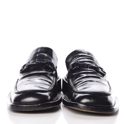 Gucci Calfskin Mens Horsebit Loafers 7.5 Black 3 of 14