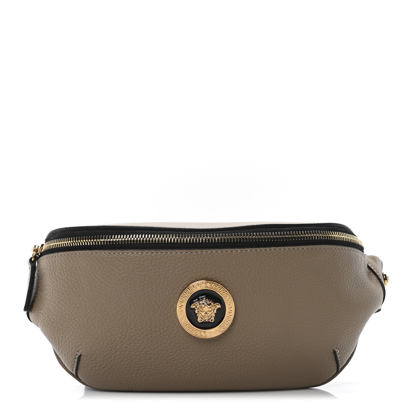 Grained Calfskin Vanitas Medea Belt Bag Taupe