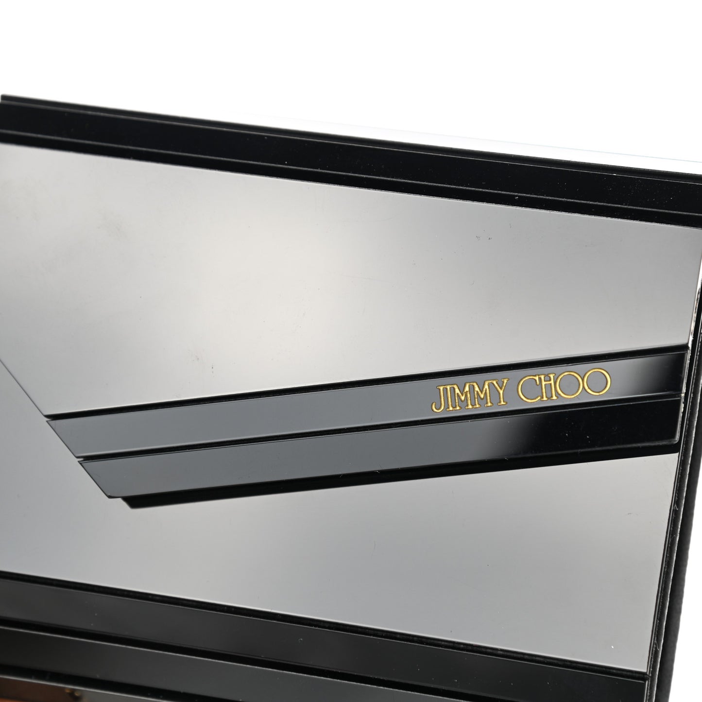 Acrylic Micro Candy Clutch Black