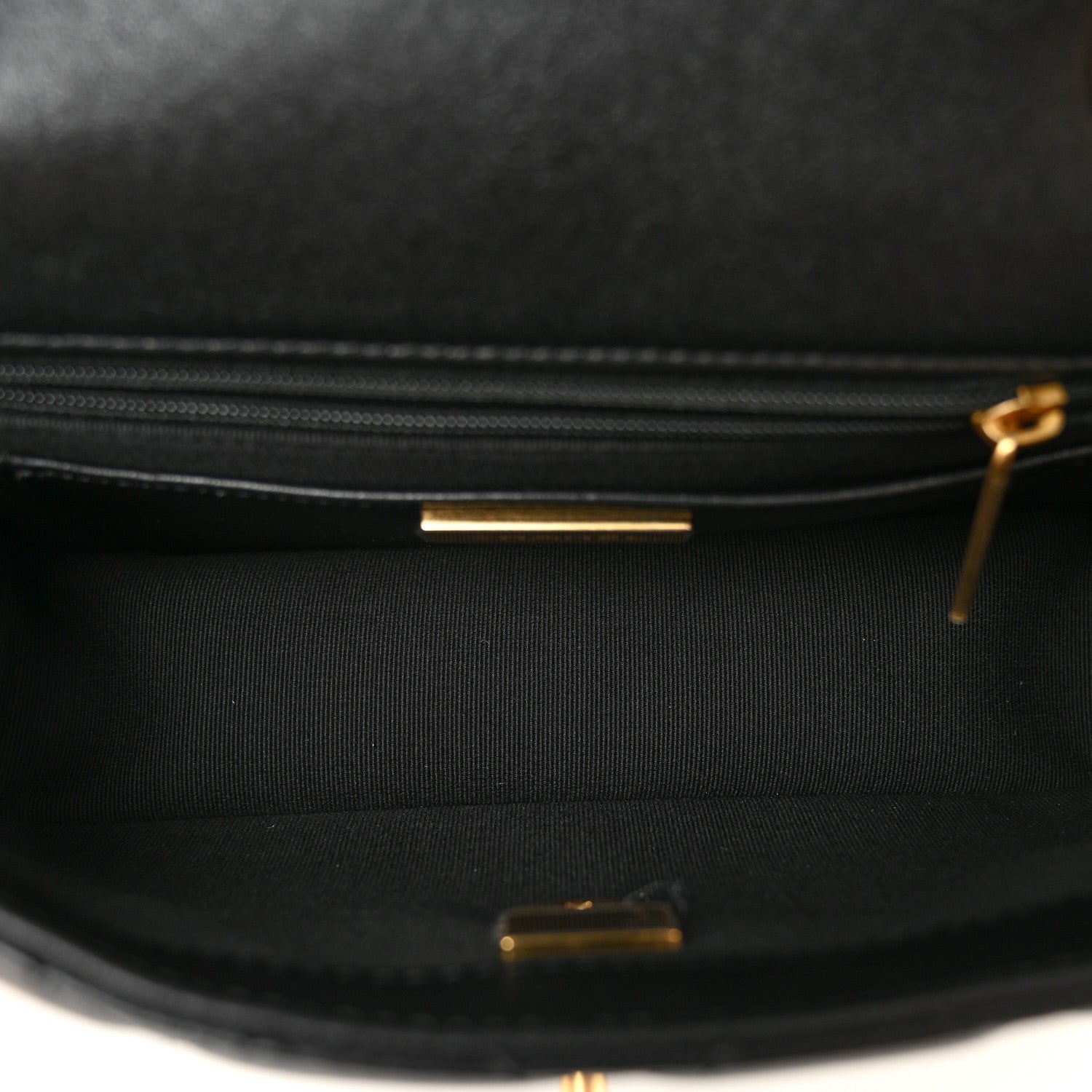 Chanel Shiny Lambskin Quilted Mini Flap Black 5 of 11