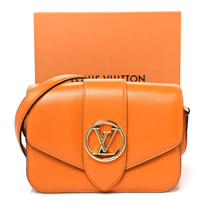 Louis Vuitton Smooth Calfskin LV Pont 9 Summer Gold 10 of 10