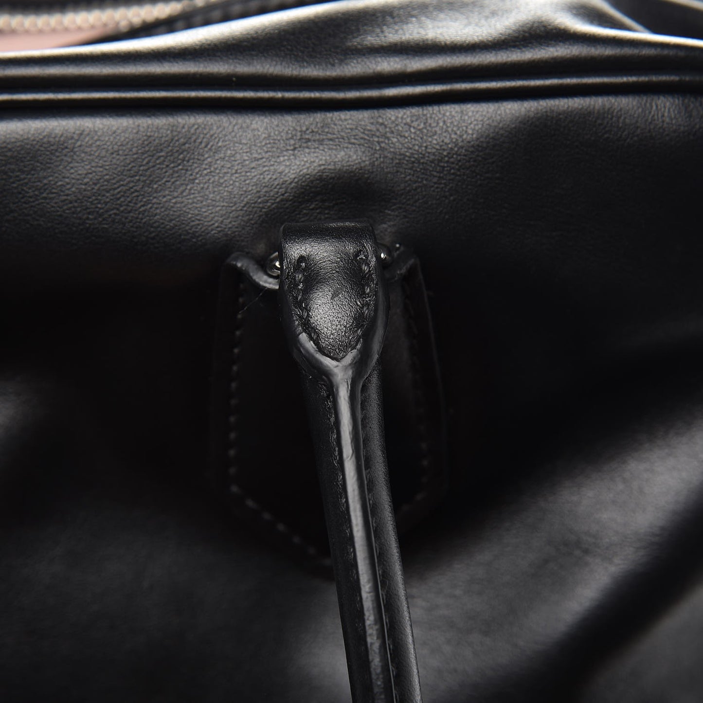 Soft Calf Large Inside Tote Black Mughetto