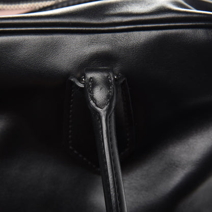 Prada Soft Calf Large Inside Tote Black Mughetto 10 of 13
