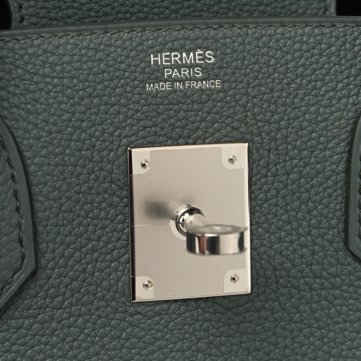 Hermes Togo Birkin 30 Vert Amande 6 of 13