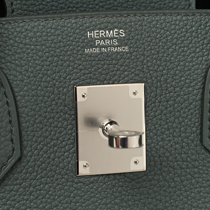 Hermes Togo Birkin 30 Vert Amande 6 of 13