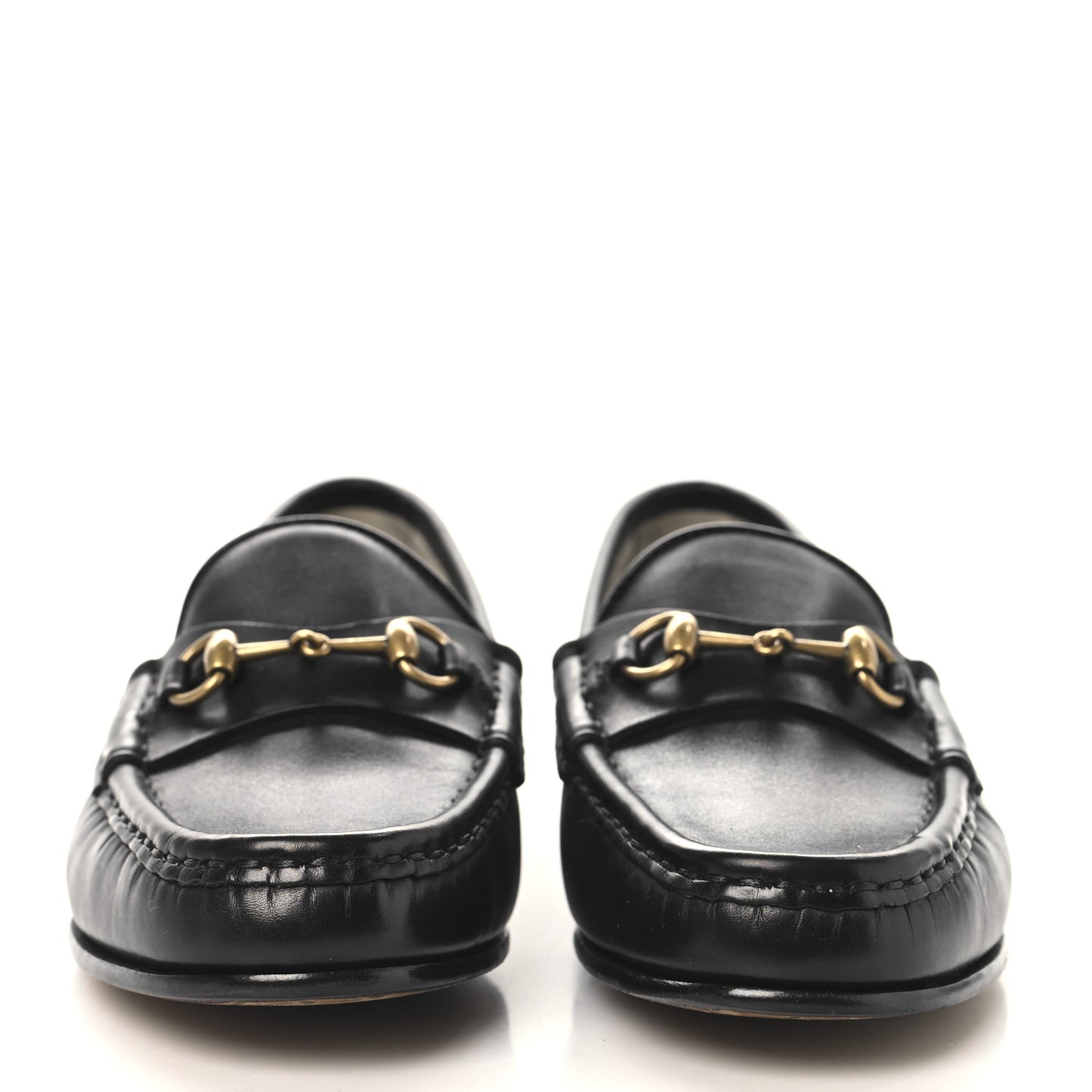 Calfskin Womens 1953 Horsebit Loafers 36 Black