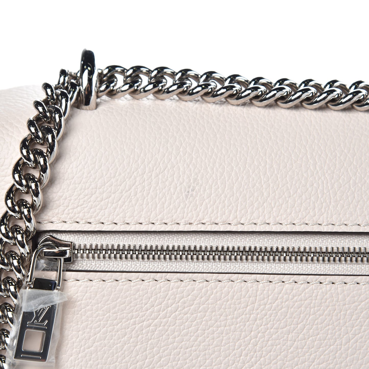 Soft Calfskin Mylockme Chain Bag BB Rose Silk Quartz Calla