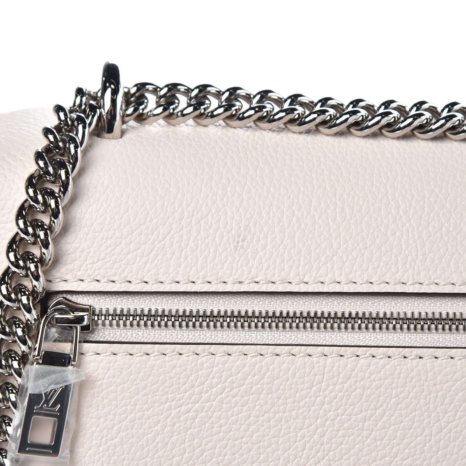 Louis Vuitton Soft Calfskin Mylockme Chain Bag BB Rose Silk Quartz Calla 8 of 9