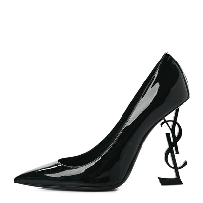 Saint Laurent Patent Opyum 110 Pumps 40.5 Black 1 of 8