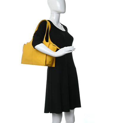 Celine Baby Grained Calfskin Small Tri-Fold Bag Citrus 2 of 8