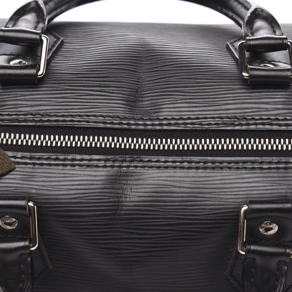 Louis Vuitton Epi Speedy 35 Black 12 of 13