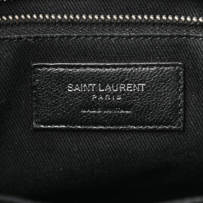 Saint Laurent Grained Calfskin Small Supple Sac De Jour Black 6 of 15