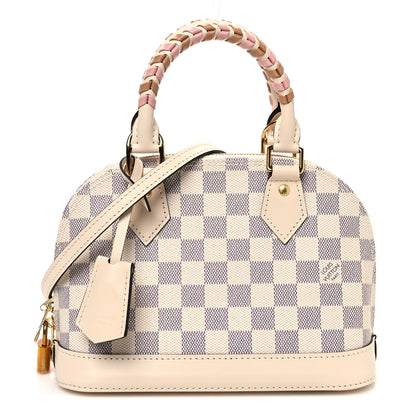 Louis Vuitton Damier Azur Braided Alma BB 1 of 10