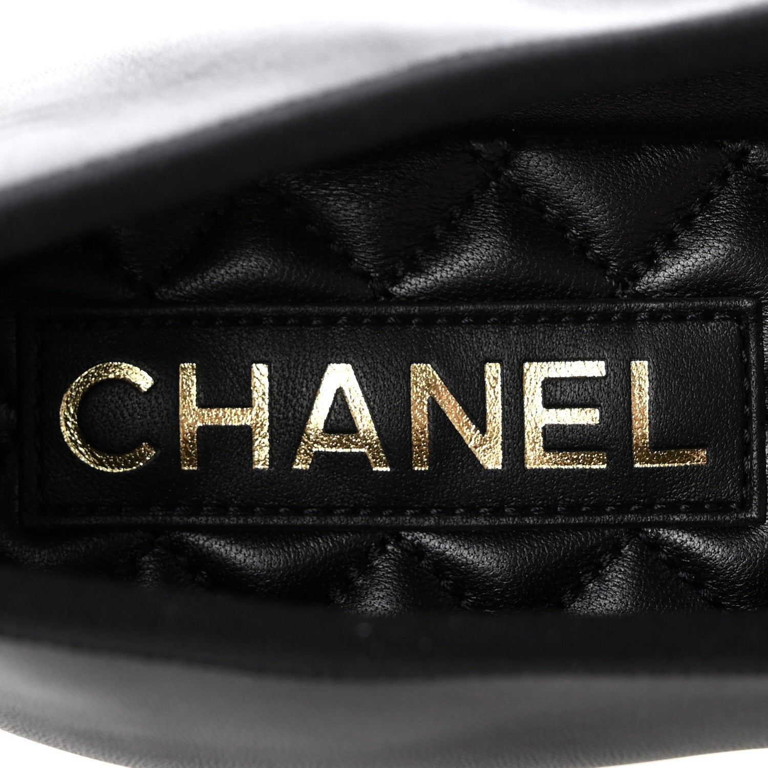 Chanel Lambskin Mary Jane Flats 38.5 Black 8 of 10