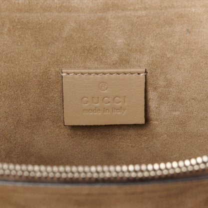 Gucci GG Supreme Monogram Embroidered Carnation Medium Dionysus Shoulder Bag Beige 6 of 11