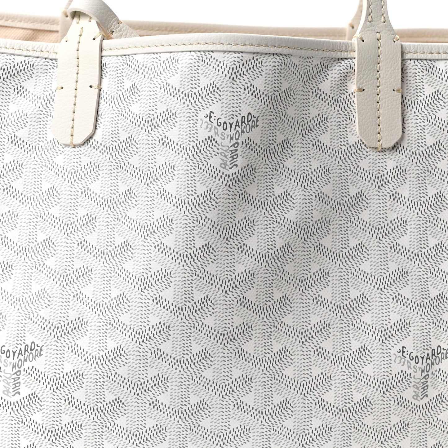 Goyardine Saint Louis PM White